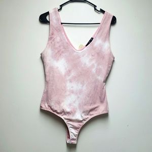 Saints 21 Tank Tye Dye Bodysuit